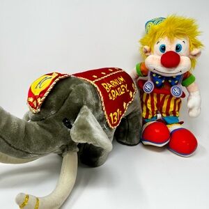 Collectible Ringling Bros. Barnum & Bailey Adorable Plushies